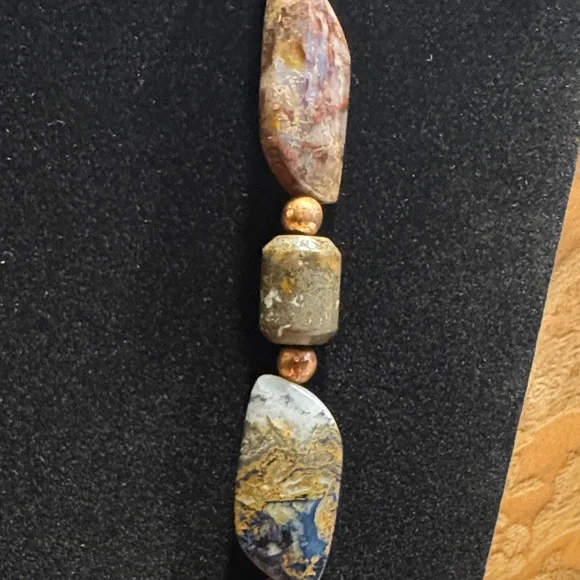 Jay King Mine Finds 34” Mixed Jasper Gemstone Necklace - Picture 2 of 5